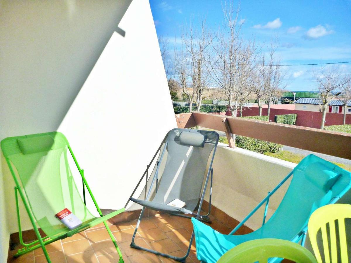 Studio Cabine Cosy Avec Terrasse, Acces Direct Plage Et Parking Prive, 2-4 Pers, Animaux Ok - Fr-1-387-139 Marseillan  Exterior foto